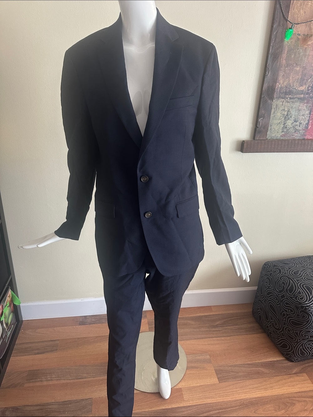 Ted Baker Navy Two-Button Men's Suit